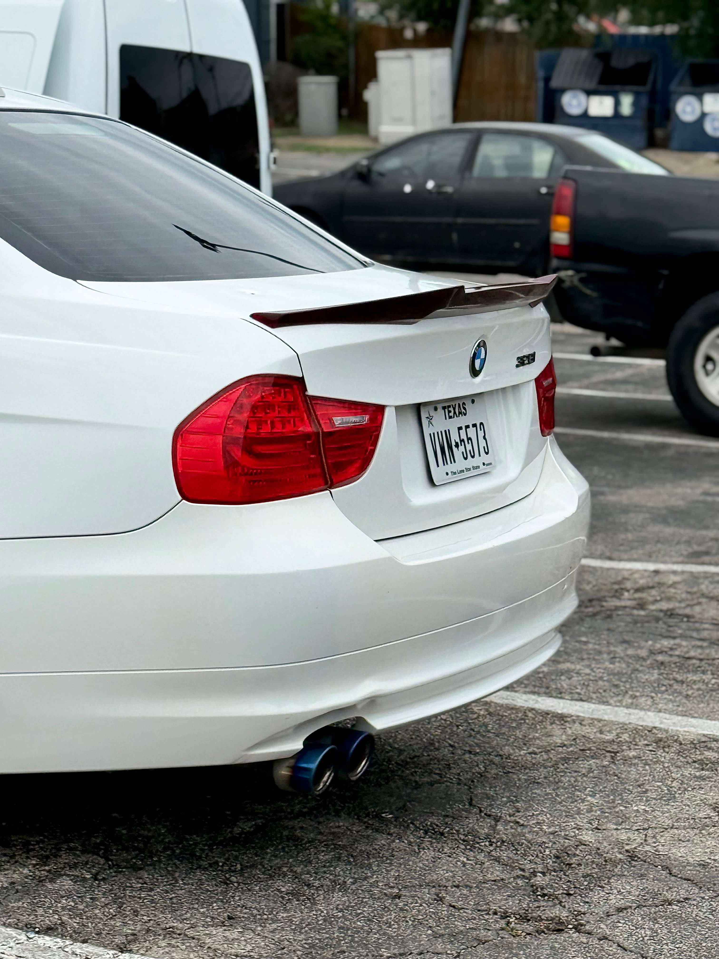 BMW exterior detailing Austin - complete polish and wax treatment